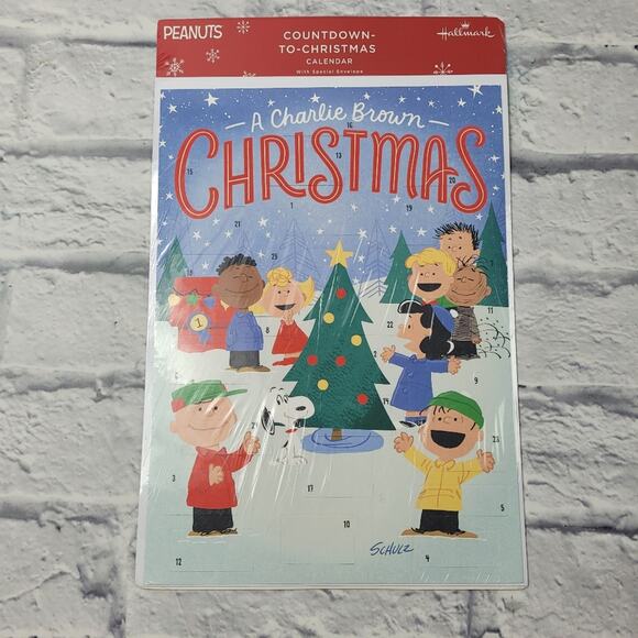 Hallmark Peanuts Charlie Brown Countdown to Christmas Advent Calendar - Picture 1 of 14